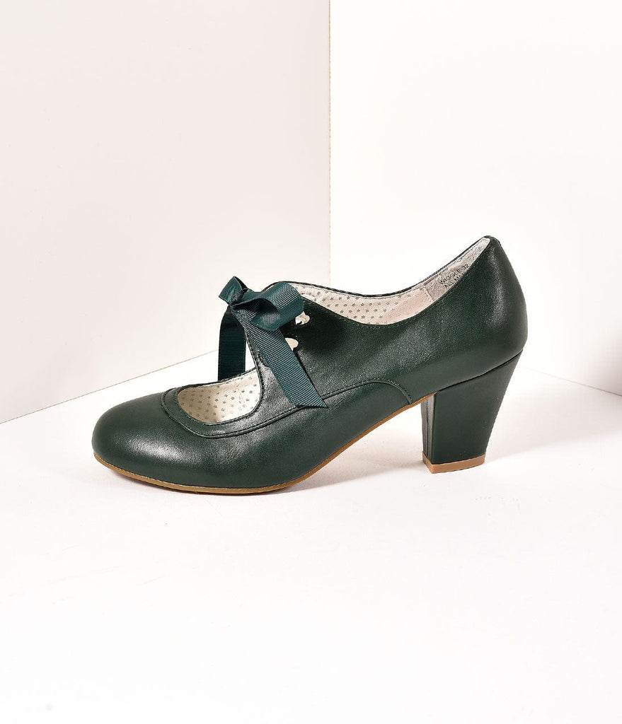 emerald green mary jane shoes Shop 
