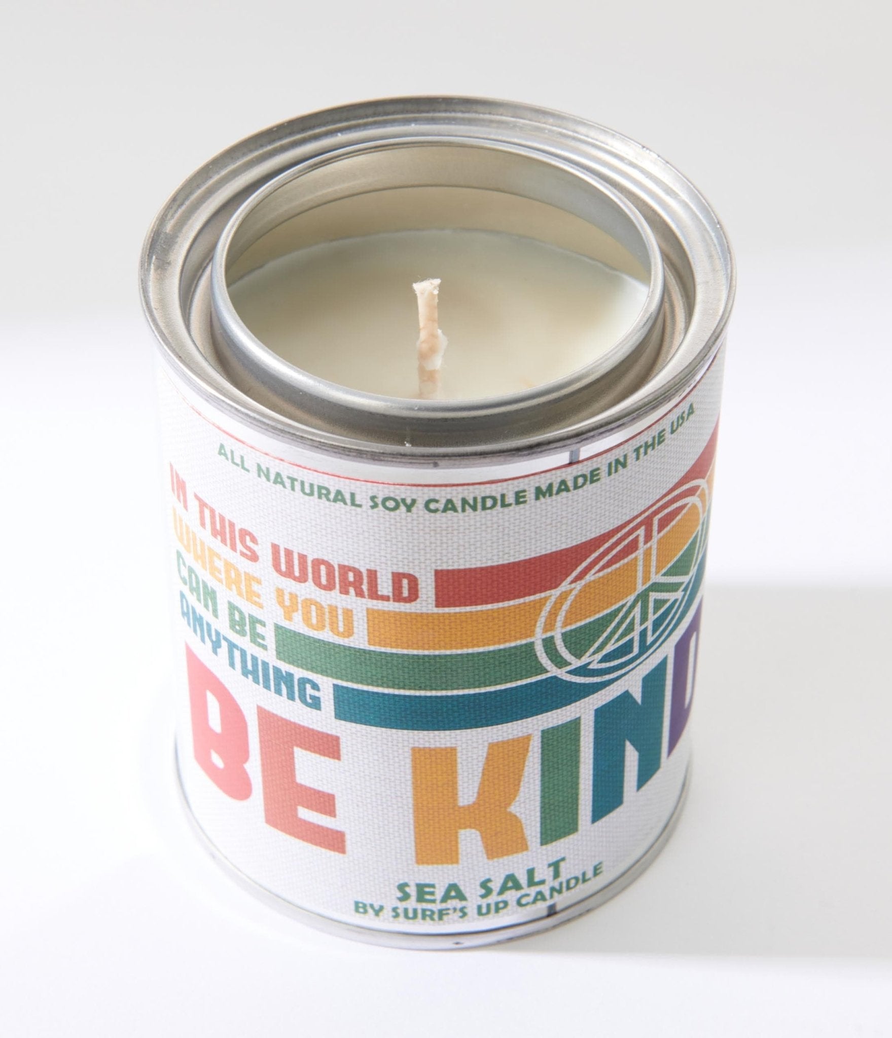 

Be Kind Sea Salt Paint Can Candle