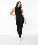 Knit Belted Celina Jumpsuit