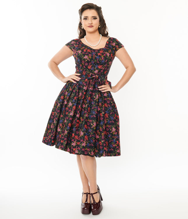 The Pretty Dress Company Grace Fit & Flare Swing Dress