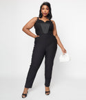 Tuxedo Jumpsuit