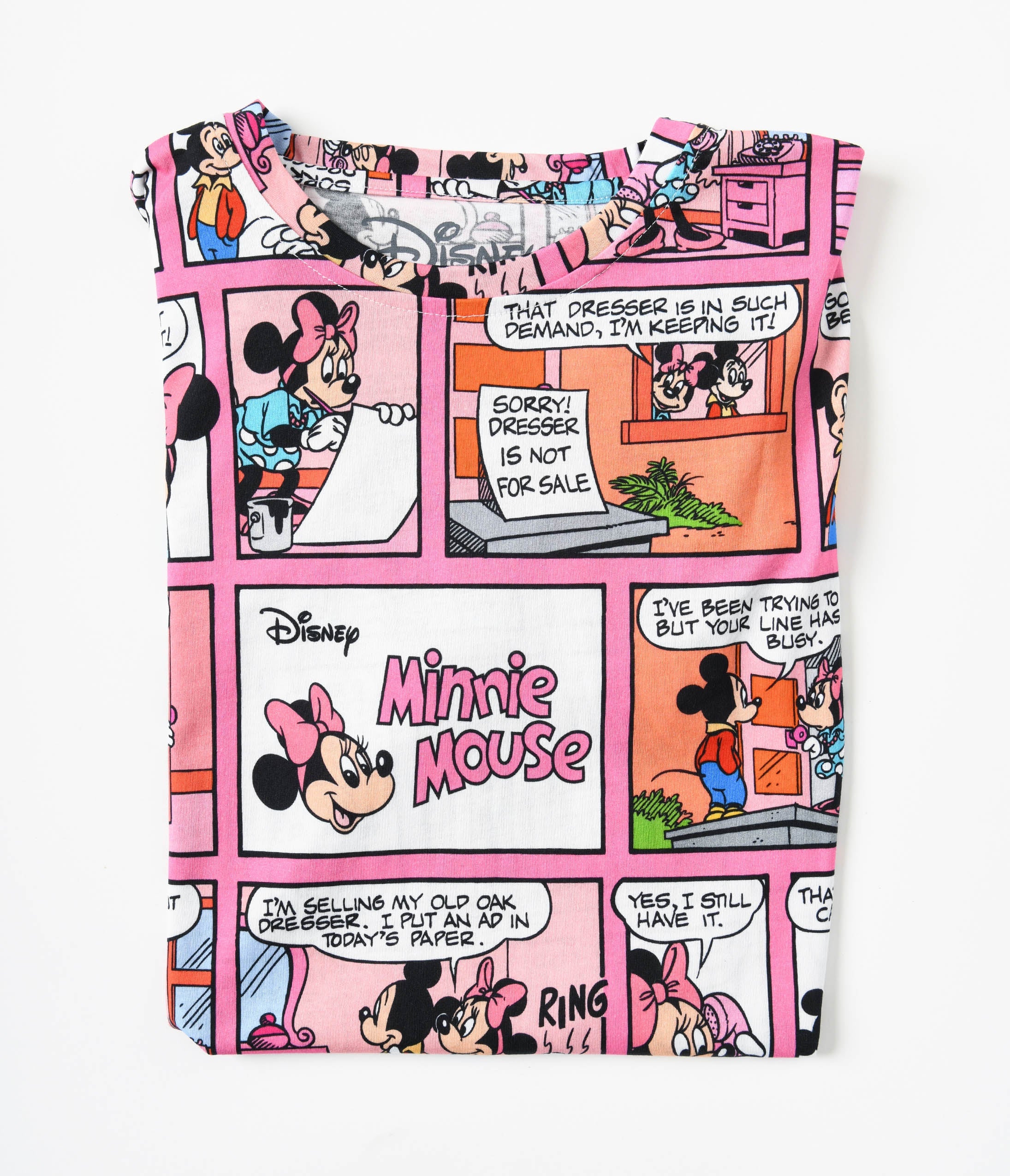 

Cakeworthy Minnie Mouse Comic Unisex Graphic Tee