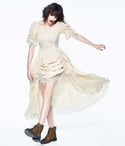 Lace Short Fitted Dress by Western Fashion