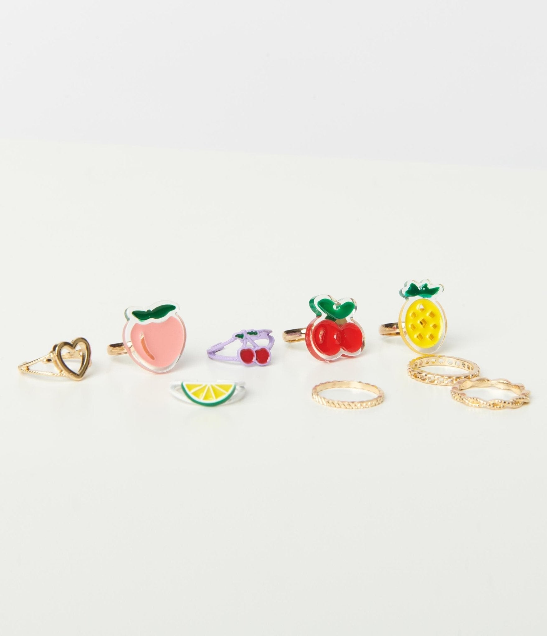 

Fruit Kawaii Ring Set