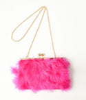 Hot Fur Clutch Bag