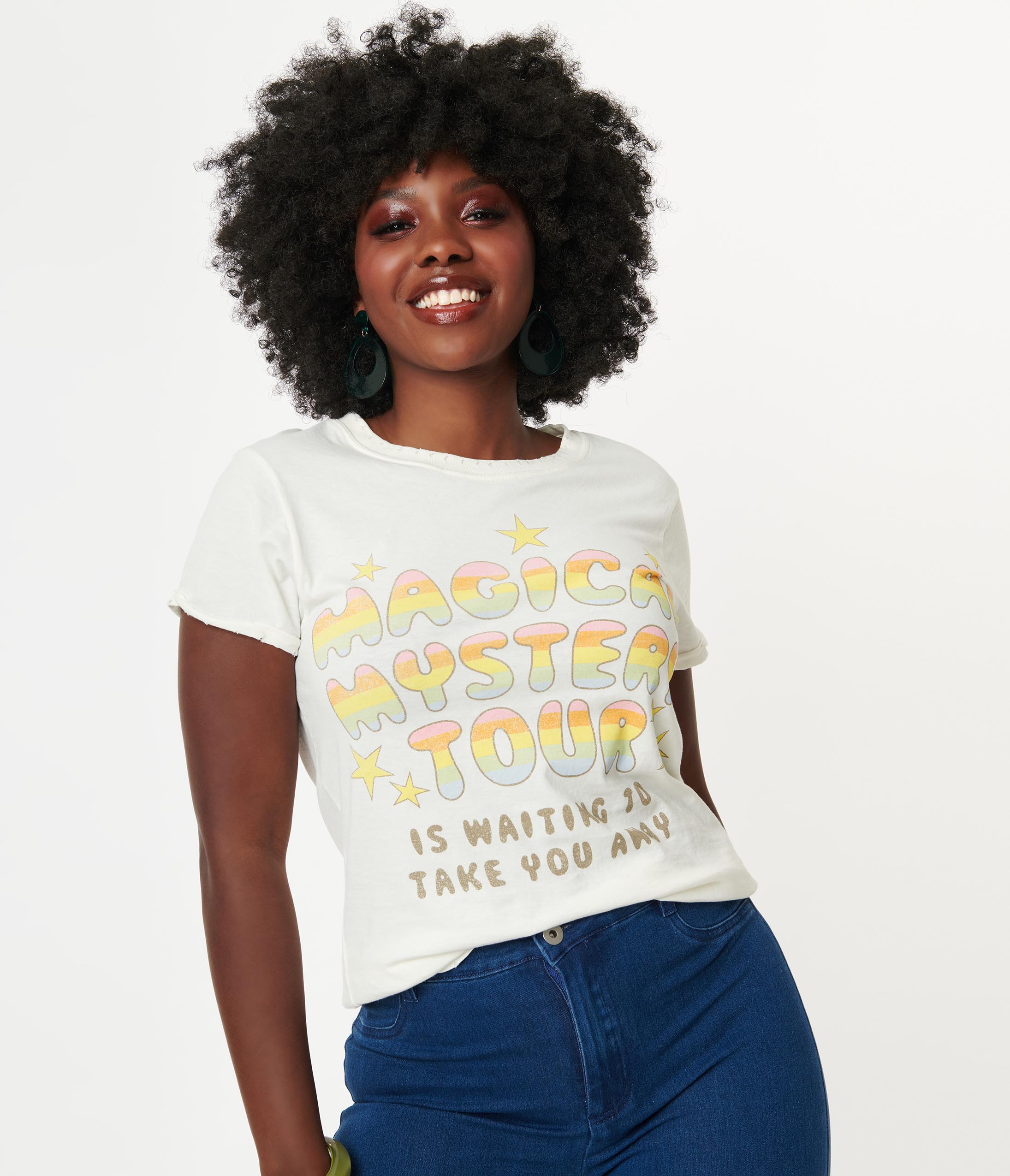 

Magical Mystery Tour Lyric Fitted Graphic Tee