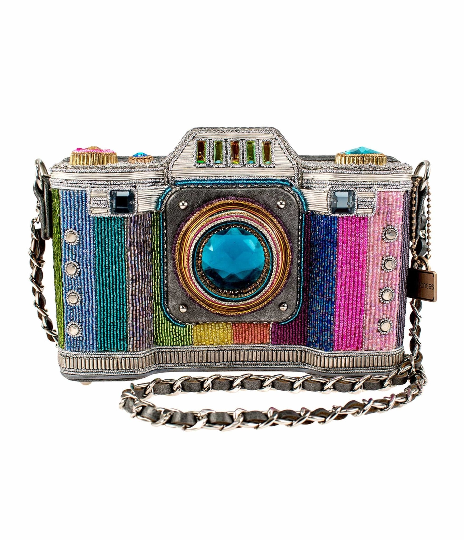 

Mary Frances Life In Color Camera Crossbody Bag