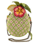 Mary Frances Pineapple Island Crossbody Bag