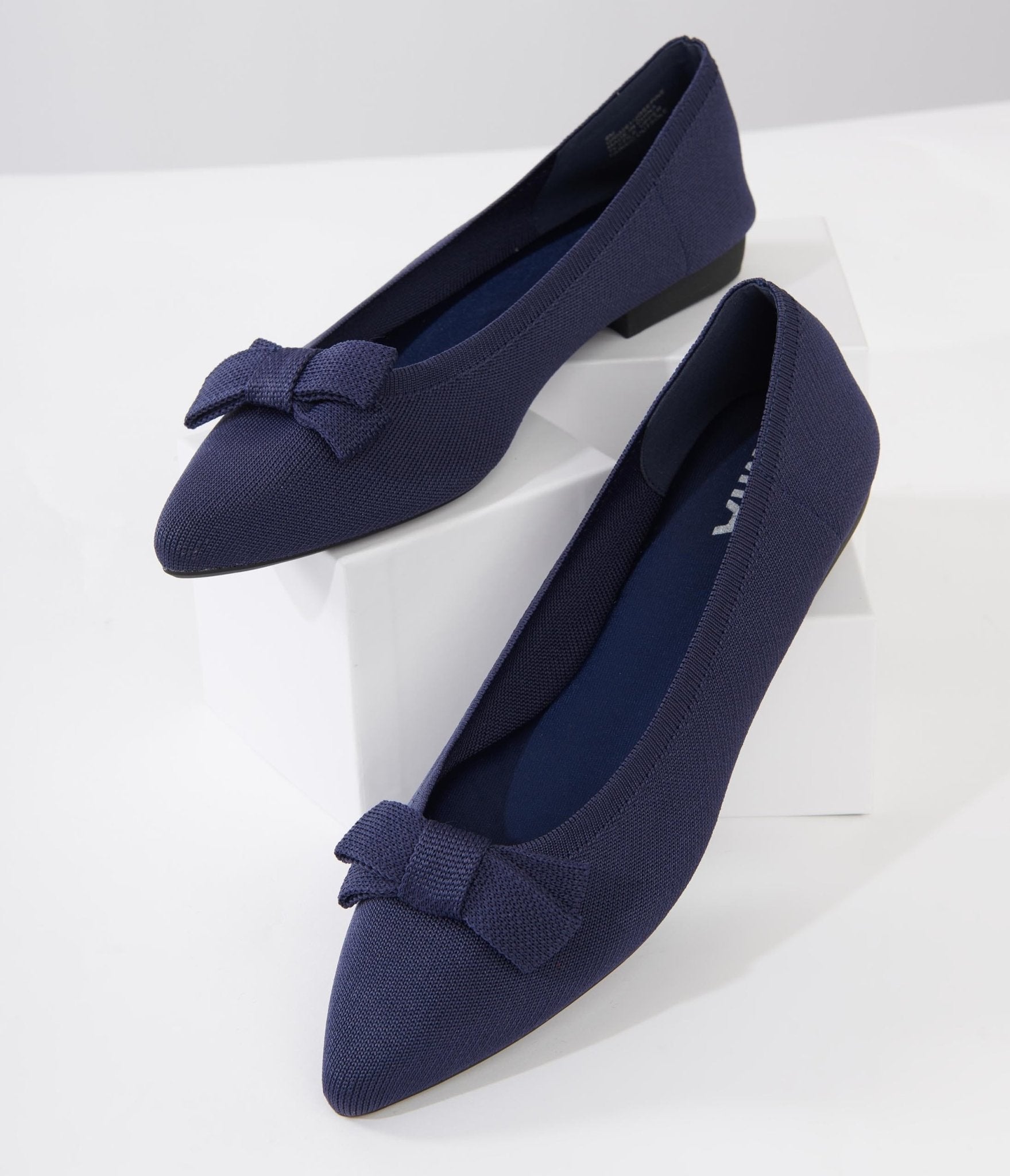 

Navy Blue Josefine Flats