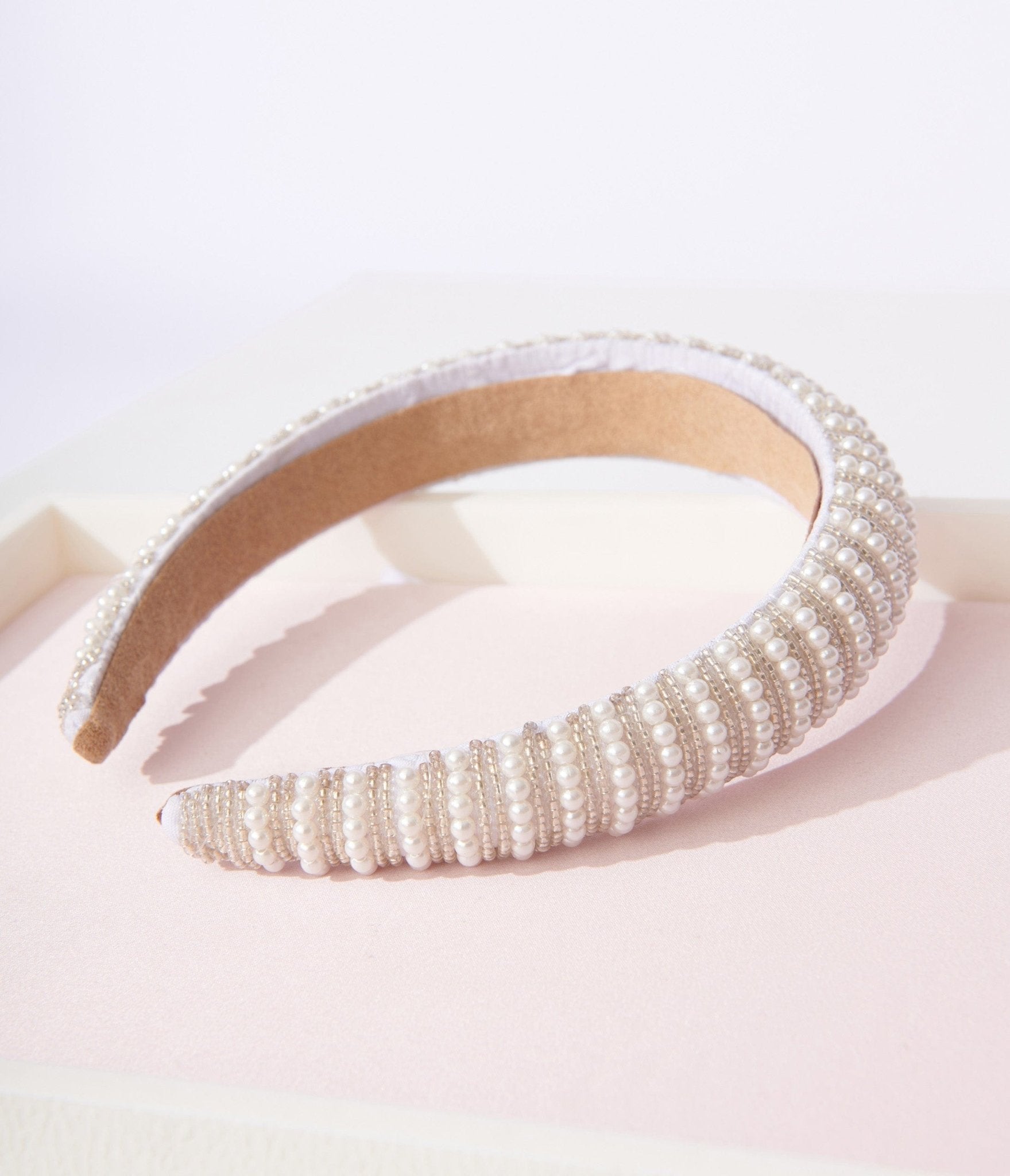 

Pearl & Beaded Chunky Headband