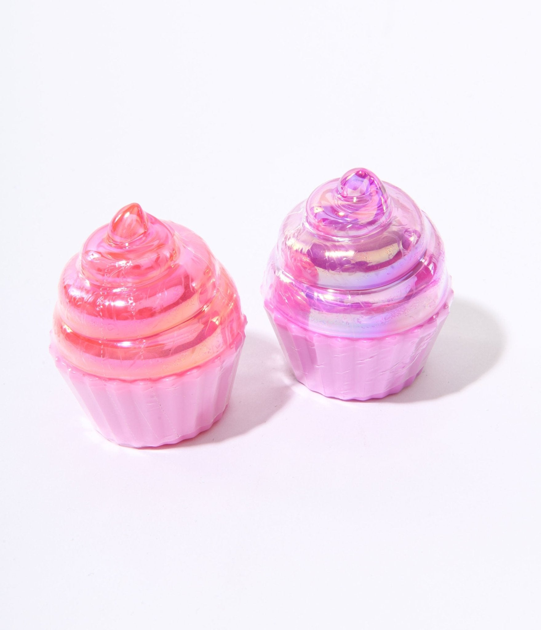 

Pink & Purple Cupcake Lip Balm Set