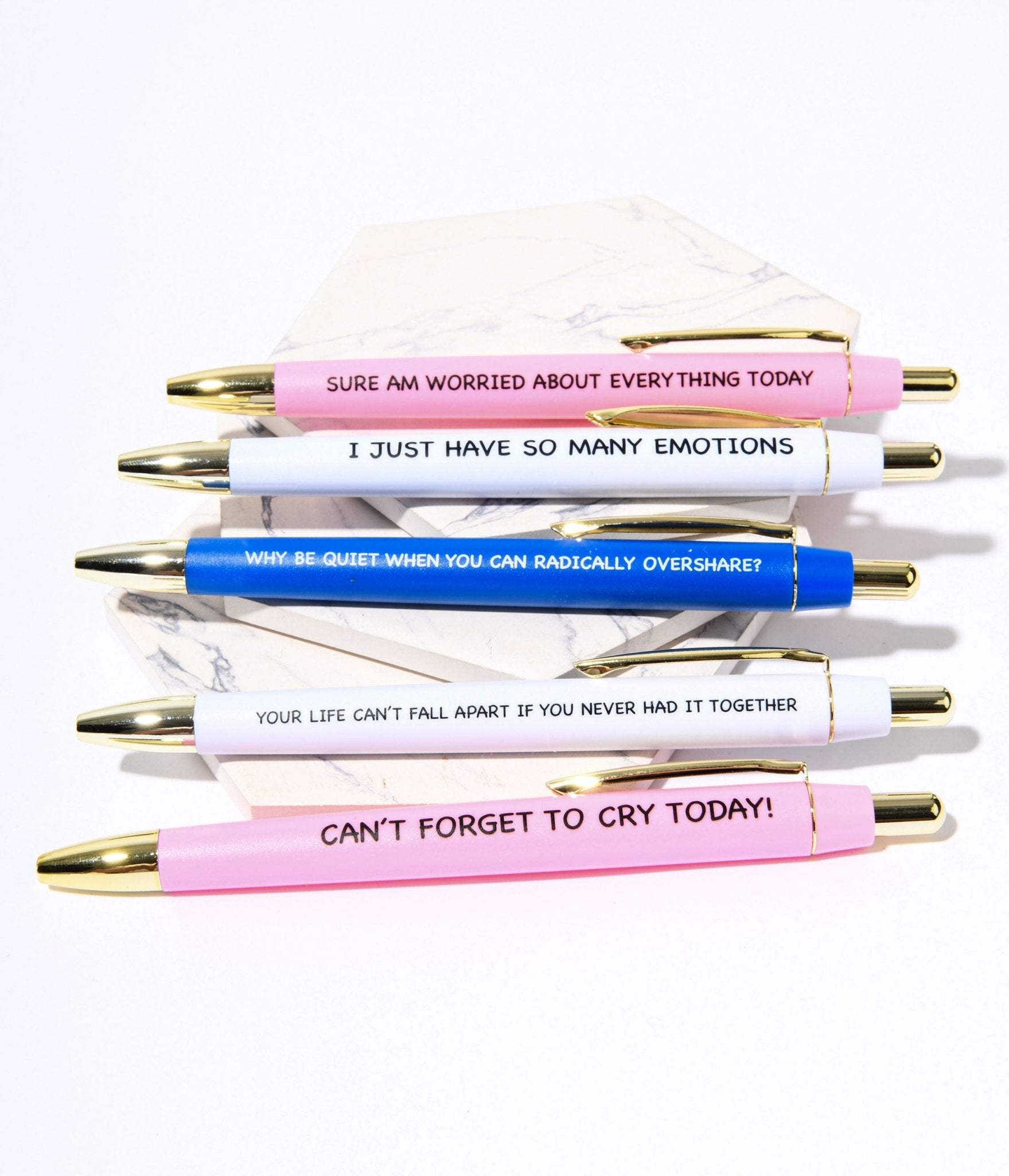 Fun Club Demotivational Pen Set