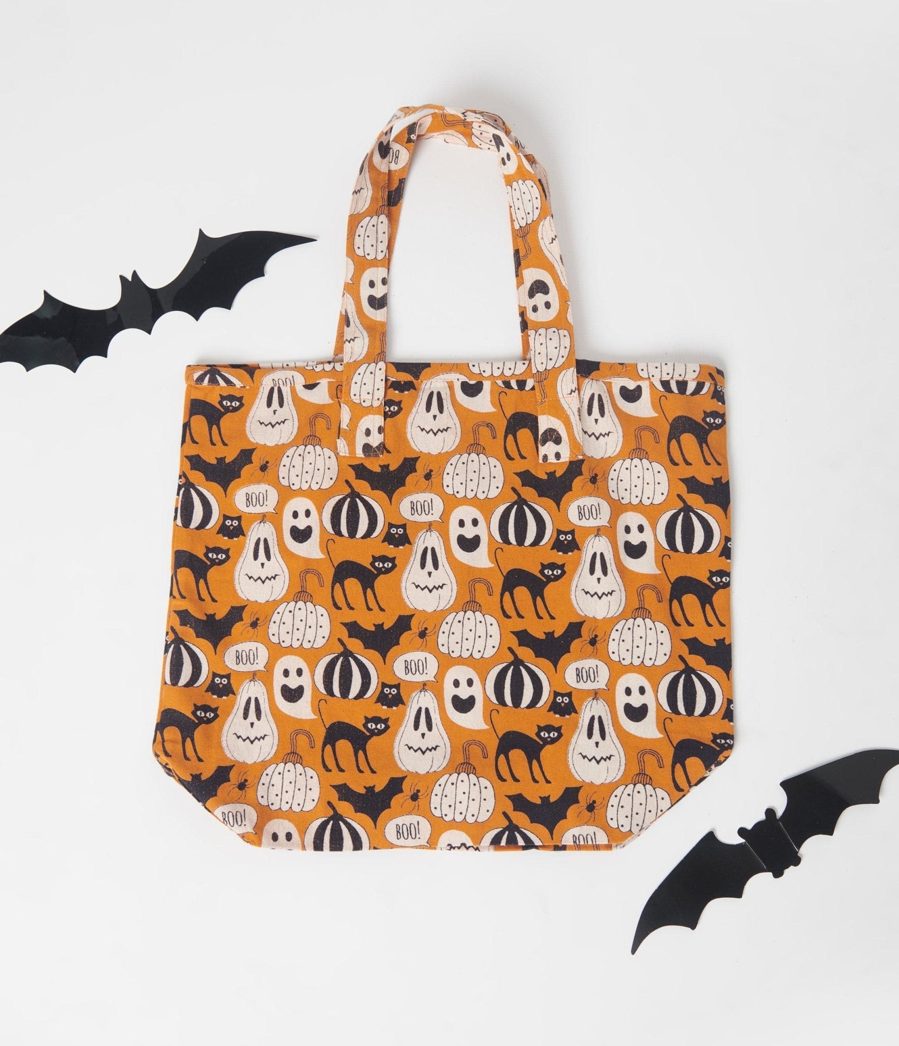 

Pumpkin Boo Canvas Tote Bag