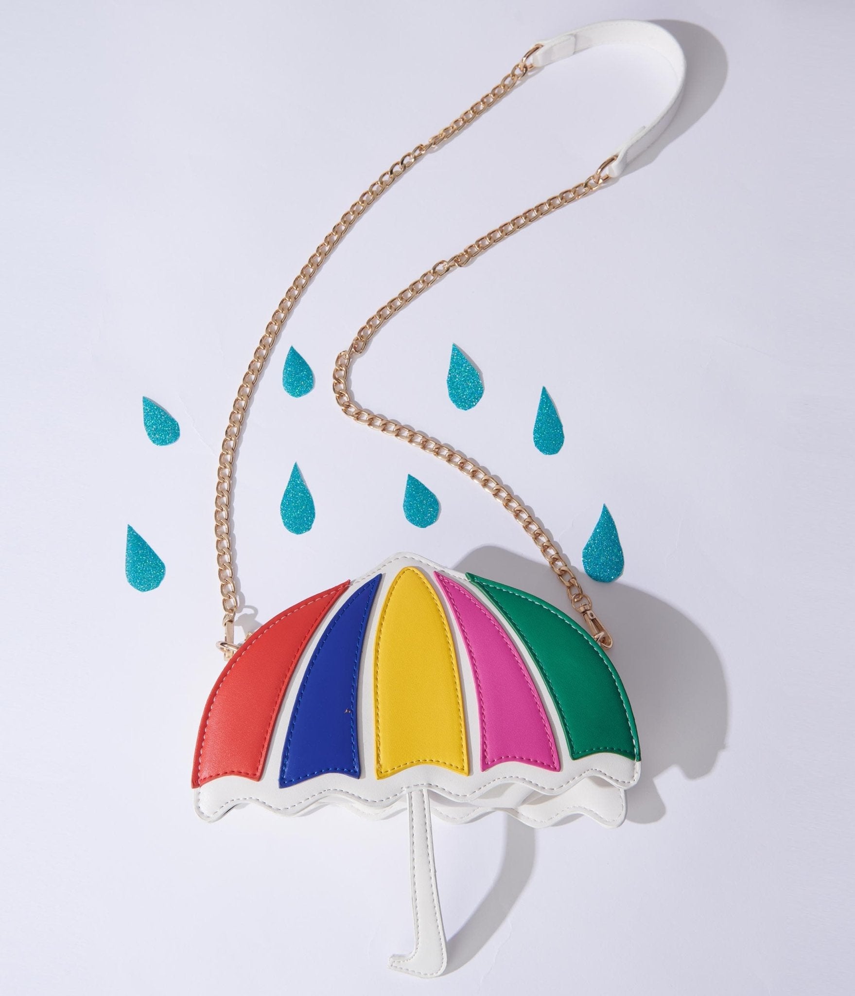 

Rainbow Umbrella Crossbody Bag