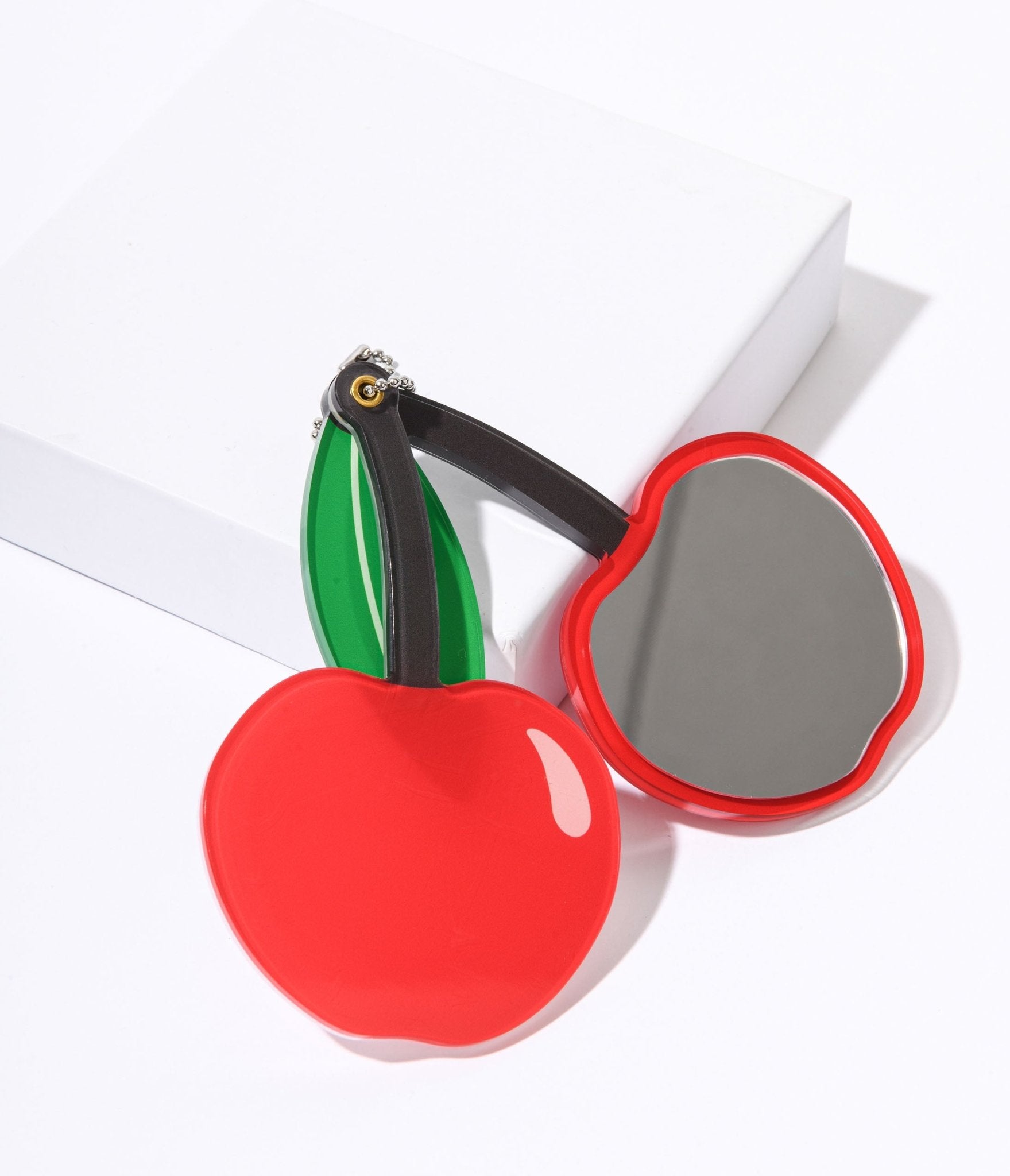 A Red Cherry Keychain