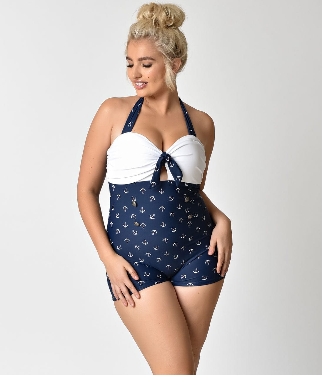 retro plus size swimwear