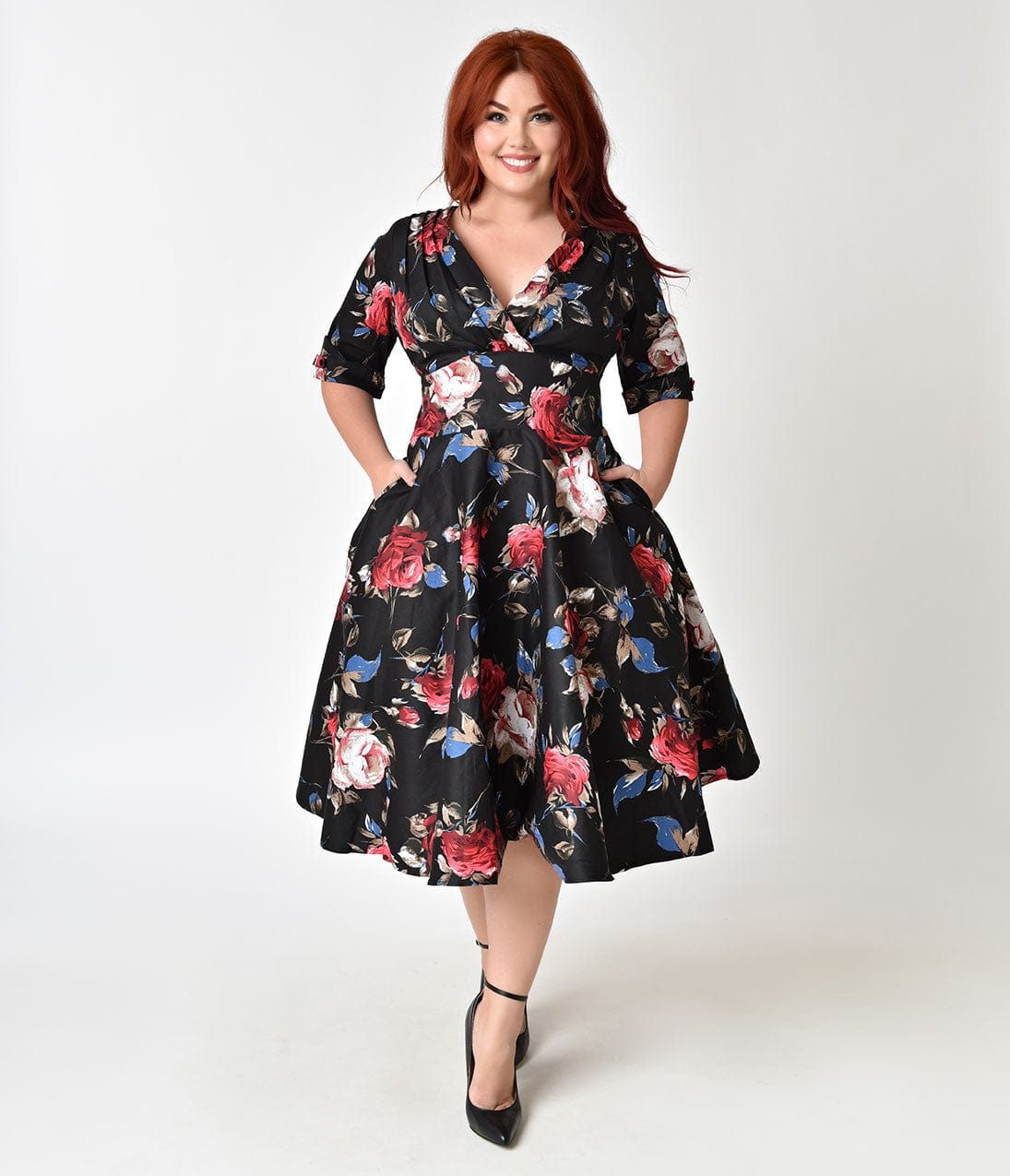 1950s Plus Size Dresses, Clothing | Plus Size Swing Dresses