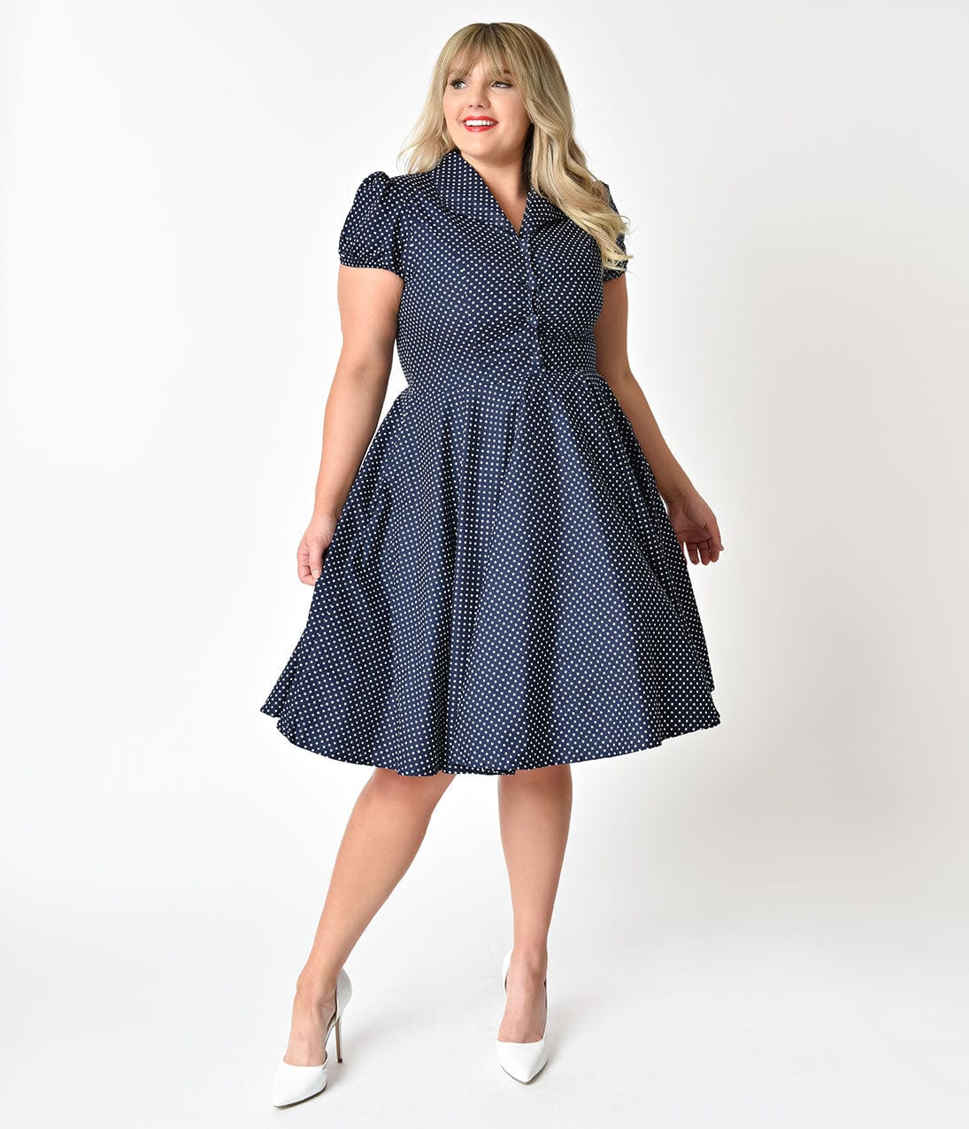 Vintage Style 1940s Plus Size Dresses