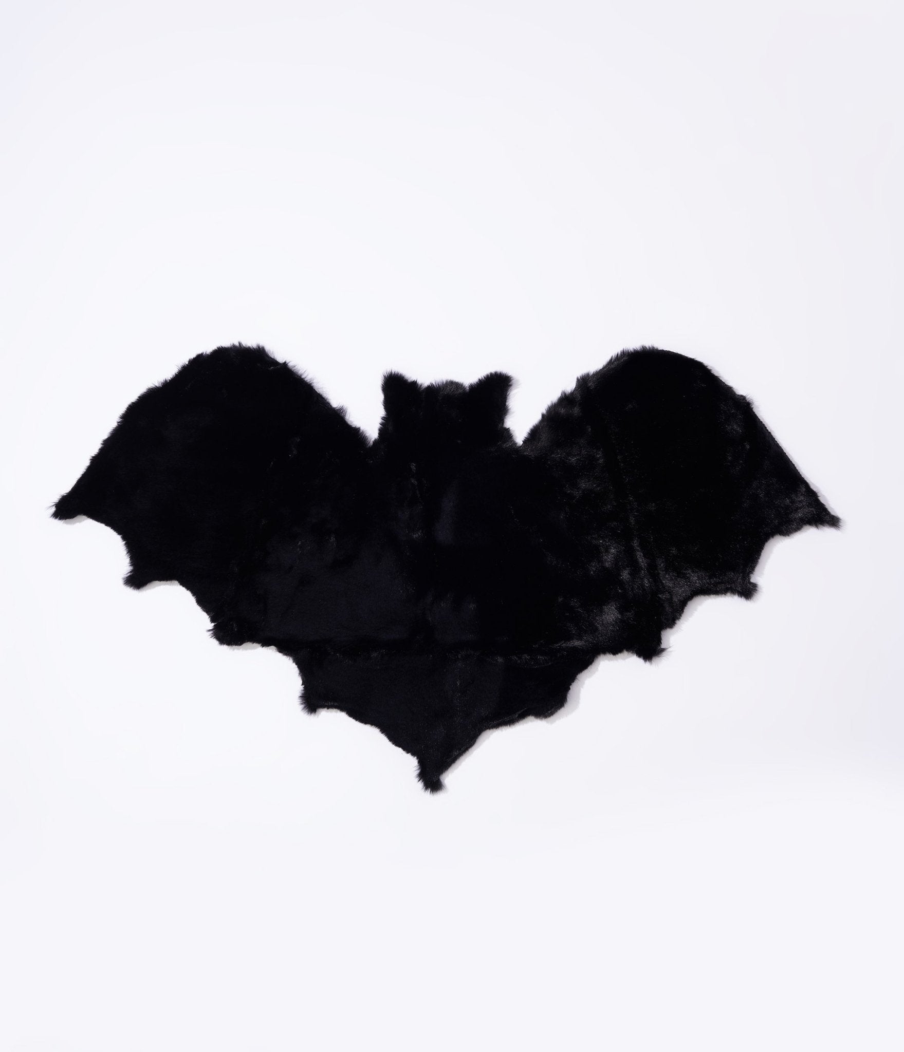 

Sourpuss Black Furry Bat Rug