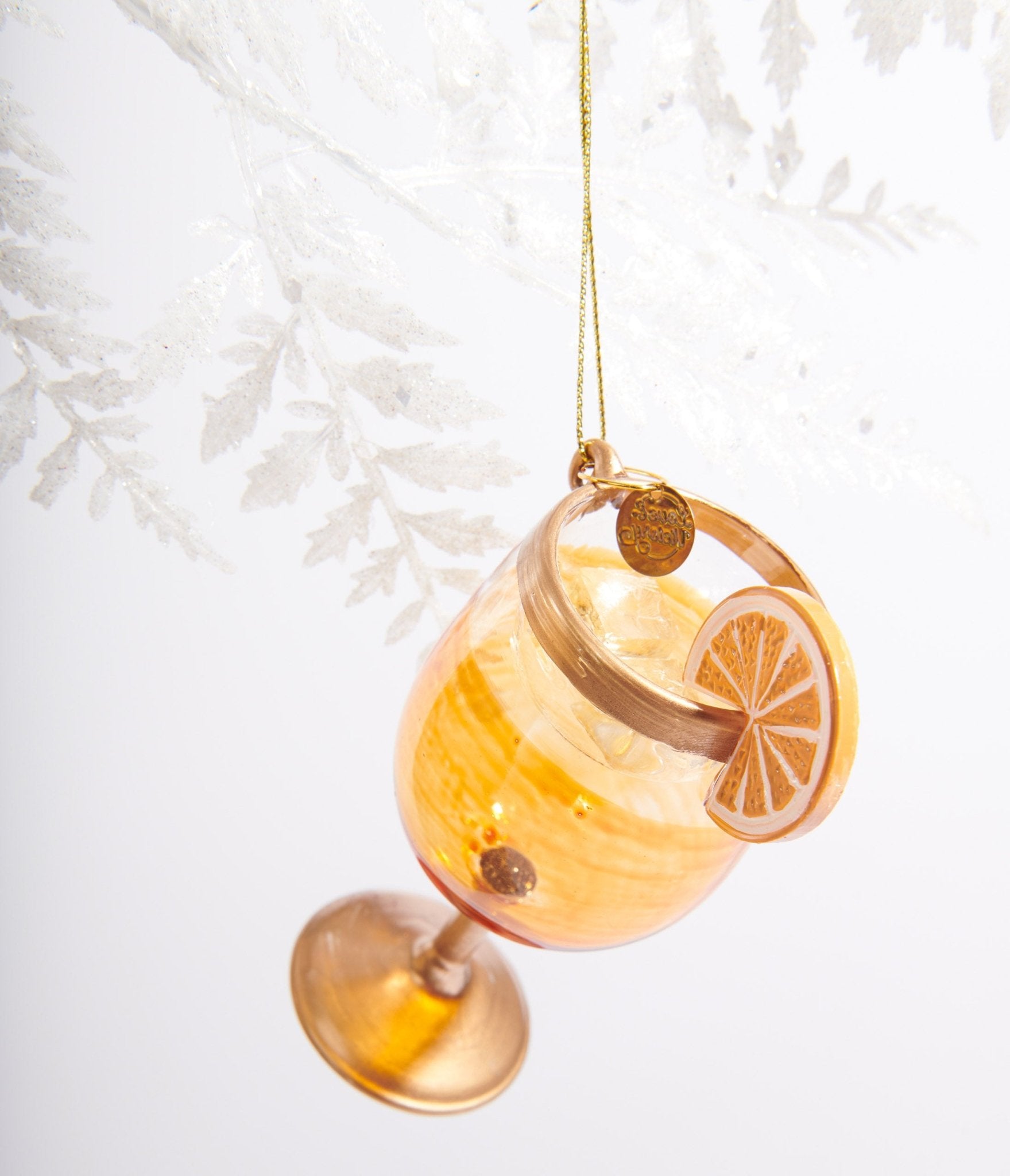 Cold Brew Cup Glass Ornament – Unique Vintage