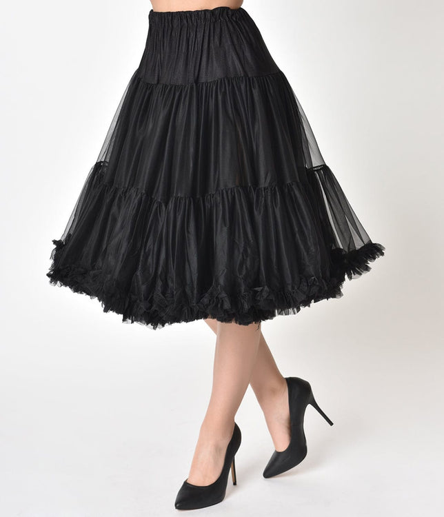 Vintage-Style Bamboo and Lace Petticoat