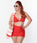 Plus Monroe Halter Swim Top