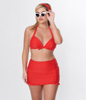 Monroe Halter Swim Top