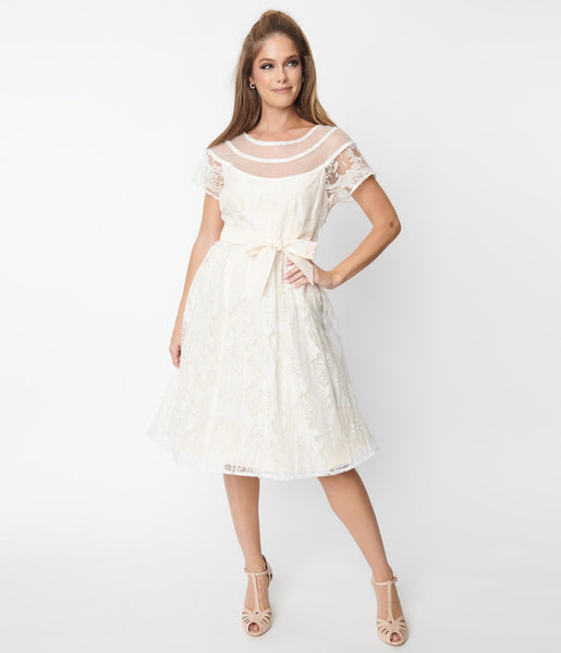 Chiffon Floral Print Sheer Dress