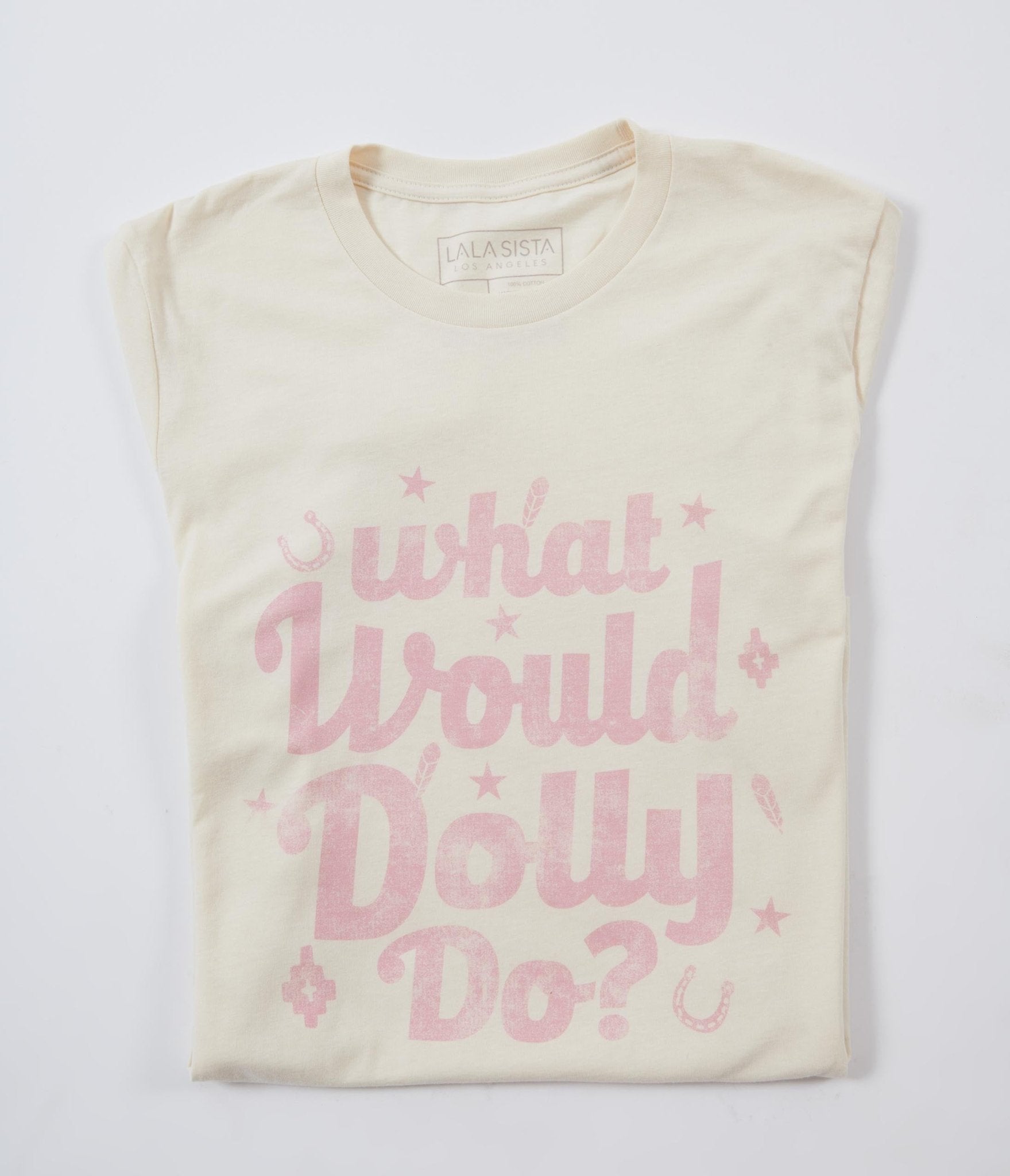 

What Would Dolly Do Fitted Graphic Tee