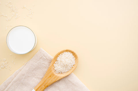 How to use rice extract for skin health.