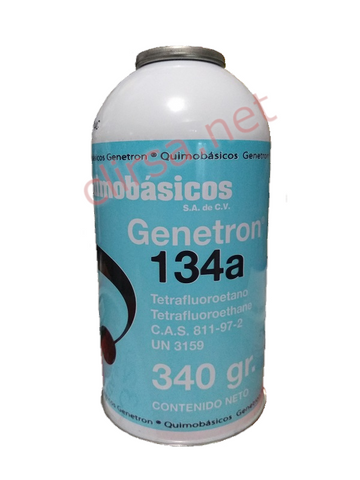 Júnior precisamente Por favor mira GAS REFRIGERANTE GENETRON R134A PRESENTACION LATA 340GR | CLIRSA