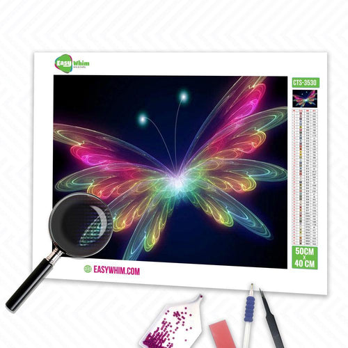 Galaxy Butterfly - DIY 5D Diamond Painting - Full Drill-EasyWhim