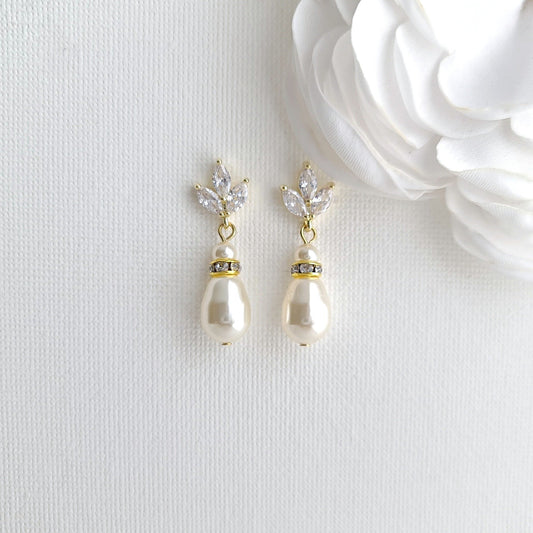 Earrings bridal wedding pearl crystal Earrings south africa online