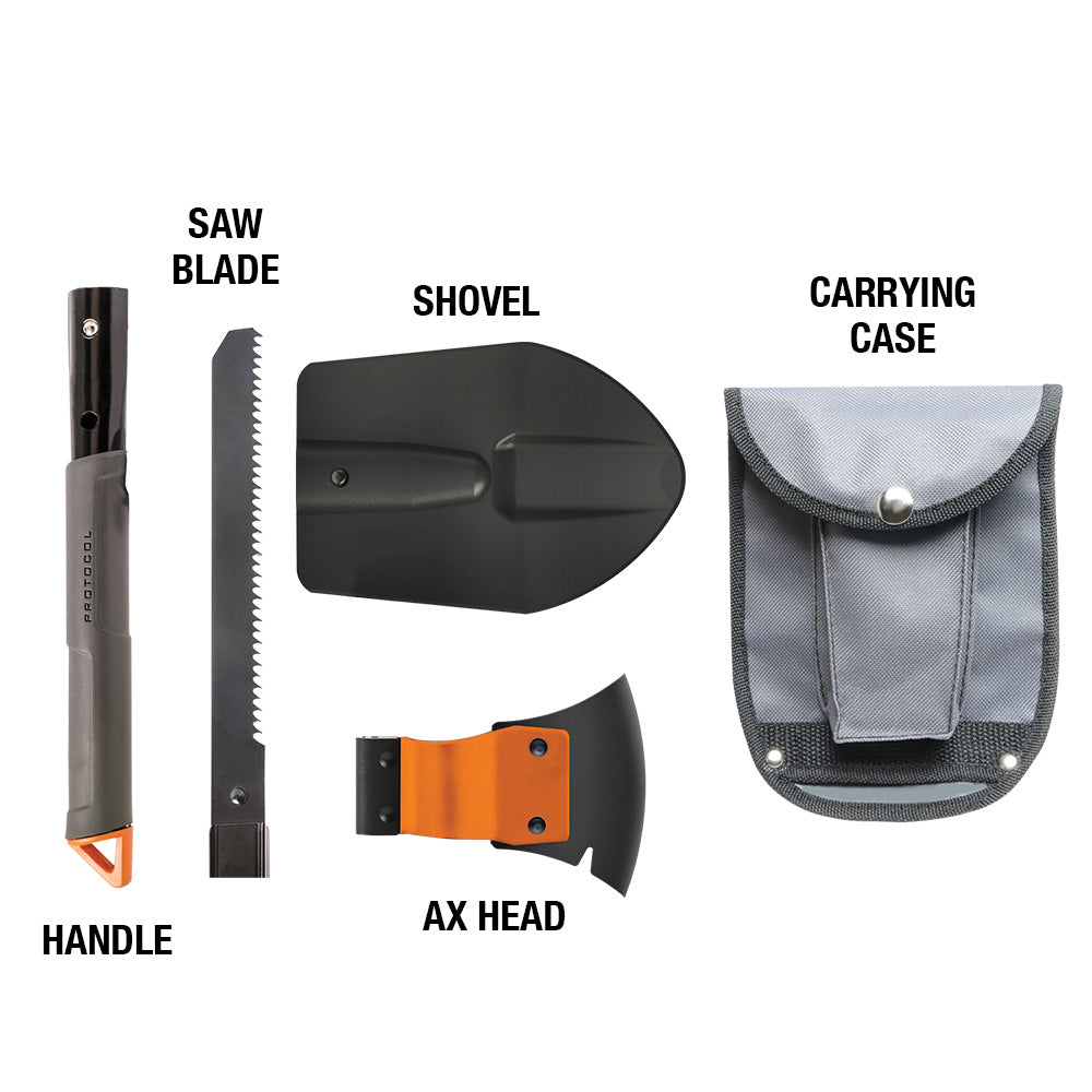 Shovel Plus™ 4-in-1 Emergency Multi Tool – protocoldesign