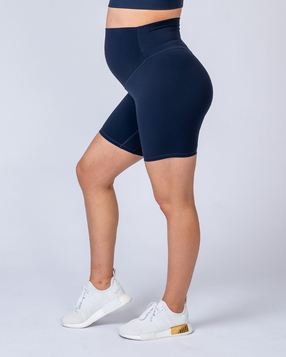 womens navy bike shorts