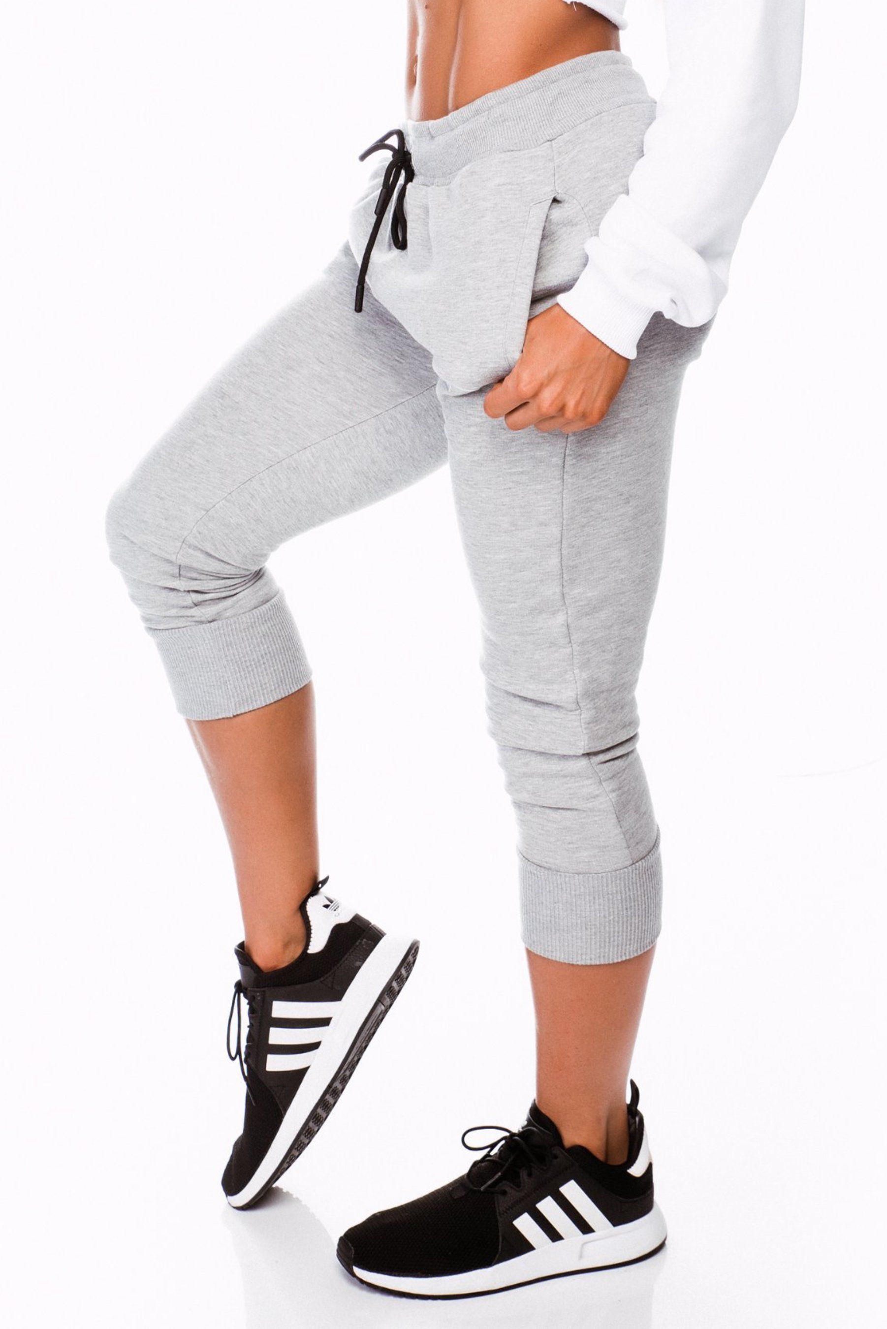 grey trackies womens