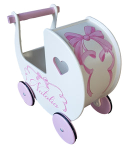 personalised dolls pram