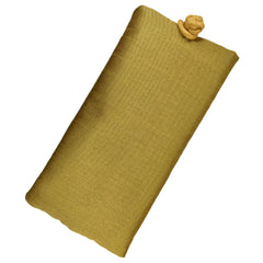 Drawstring Jewelry Pouch in Silk Gold