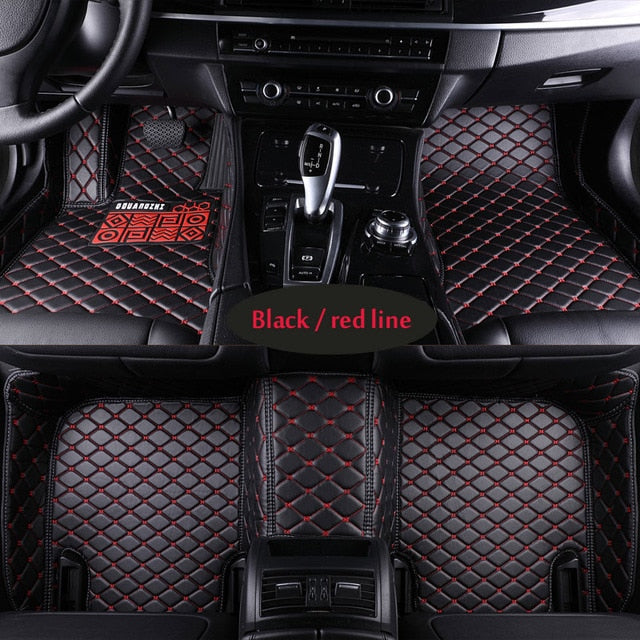 form fitting car floor mats