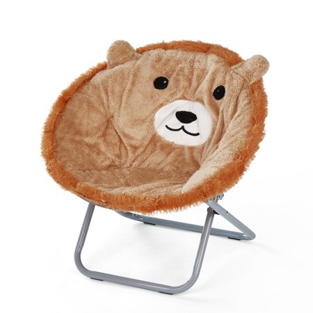 american kids plush saucer chair