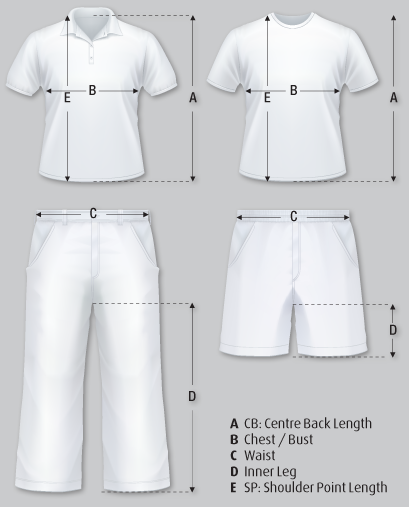 sizing chart