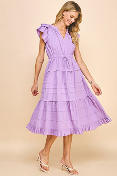 Lilac Mariposa Dress