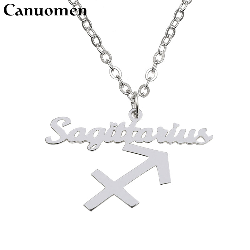 Stainless Steel Sagittarius Constellations Necklaces