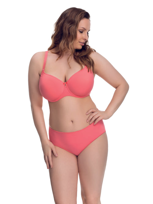 Virginia by Corin Lingerie | Coral T-shirt Bra