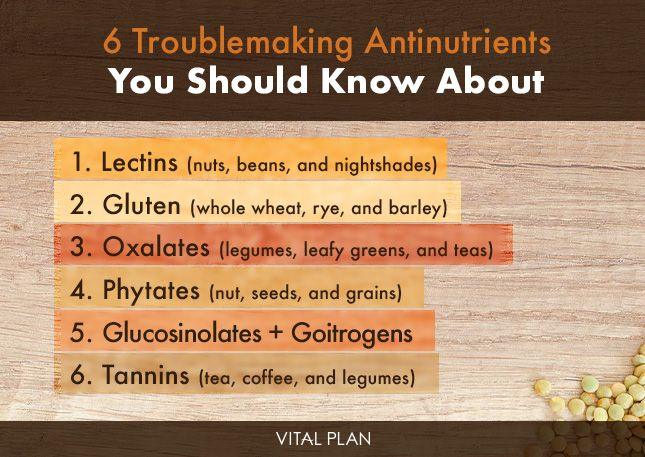 6 troublemaking antinutrients to know about