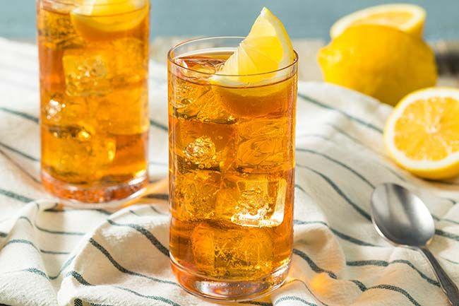 Refreshing Southern Sweet Iced Tea with Lemon