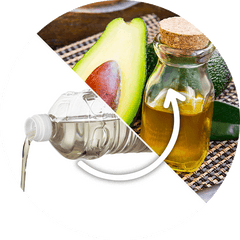 vegetable oil and avocado oil