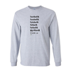 Long Sleeve Shirts Football Words