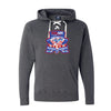 J American Sport Laced Hoodies Midam Hockey Girls District Playoffs