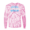 Long Sleeve Shirts Who Never Gives Up